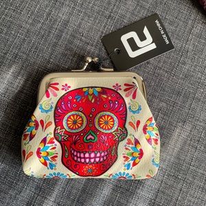 Skull Mini Coin Bag